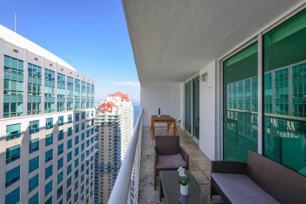 Centric Modern 40Thfloor Brickell Condo Free Parking By Palermo Home ميامي المظهر الخارجي الصورة