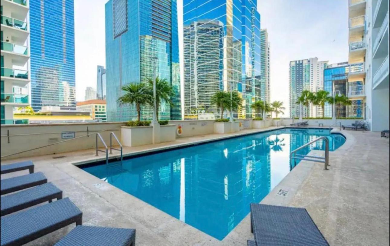 Centric Modern 40Thfloor Brickell Condo Free Parking By Palermo Home ميامي المظهر الخارجي الصورة